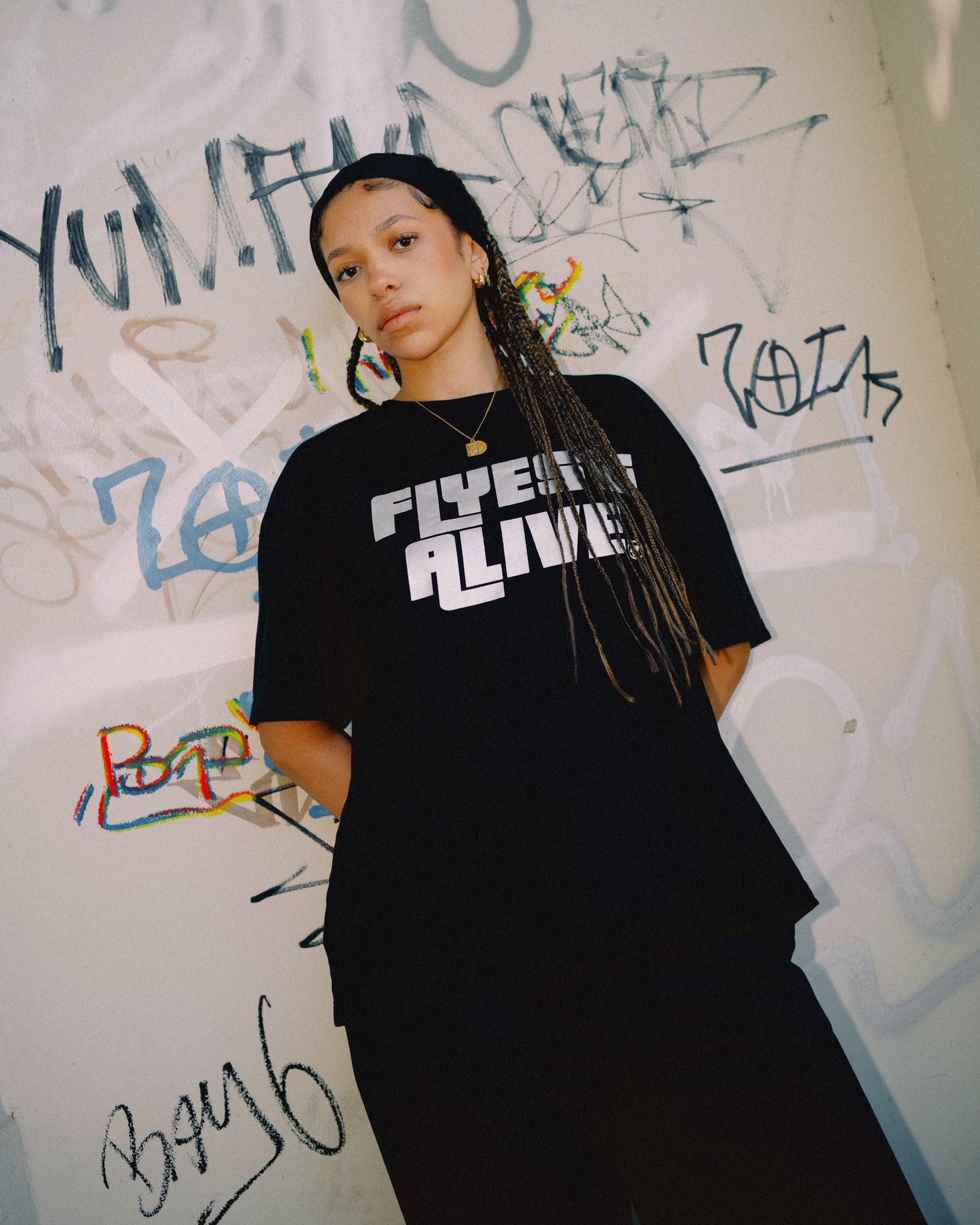 FLYEST ALIVE* BLACK TEE