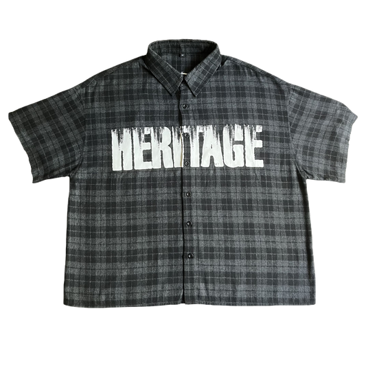 NOIR* FLANNEL SHIRT