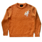 ORANGE* MOHAIR KNIT SWEATER